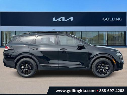 Ebony Black 2025 Kia Sportage S