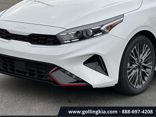 Snow White Pearl 2023 Kia Forte GT-Line