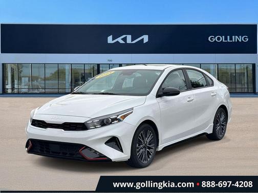 Snow White Pearl 2023 Kia Forte GT-Line