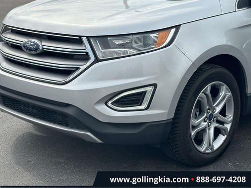 Ingot Silver Metallic 2017 Ford Edge Titanium