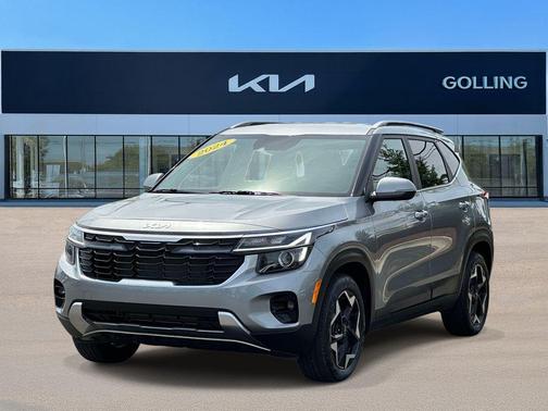 Steel Gray 2024 Kia Seltos EX