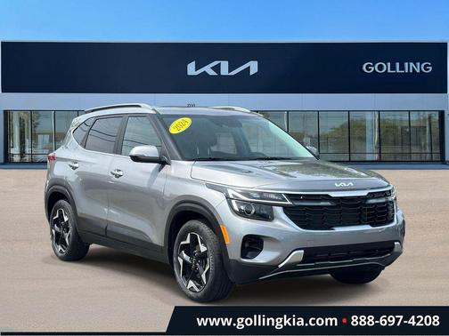 Steel Gray 2024 Kia Seltos EX