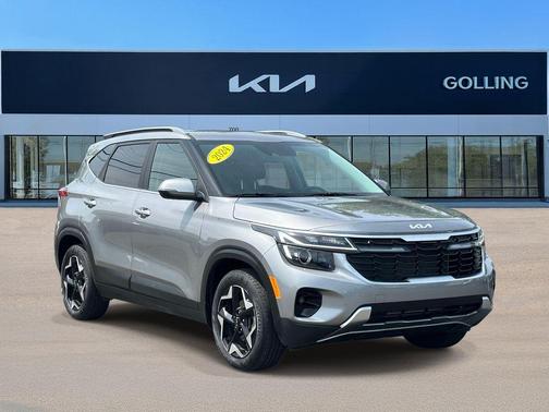 Steel Gray 2024 Kia Seltos EX