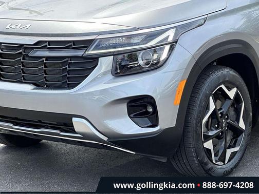 Steel Gray 2024 Kia Seltos EX
