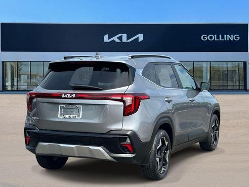 Steel Gray 2024 Kia Seltos EX