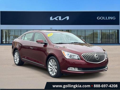 Deep Garnet Metallic 2016 Buick LaCrosse Leather