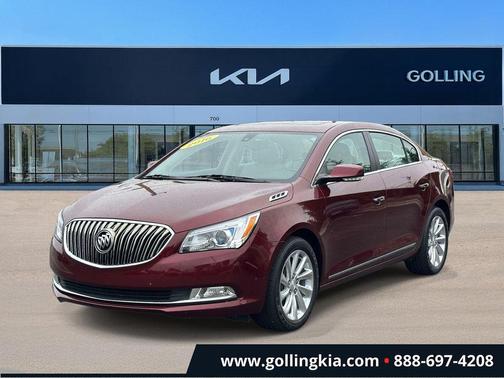Deep Garnet Metallic 2016 Buick LaCrosse Leather