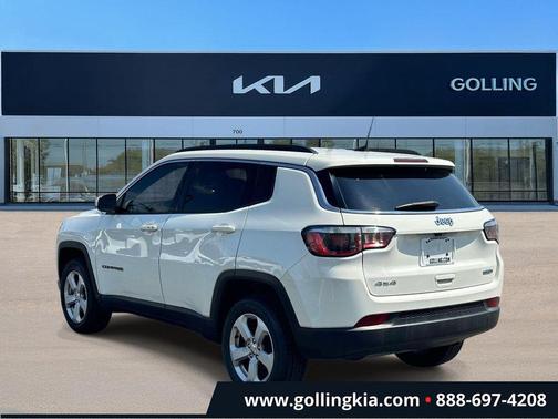 White Clearcoat 2019 Jeep Compass Latitude