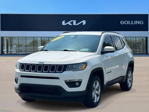 White Clearcoat 2019 Jeep Compass Latitude