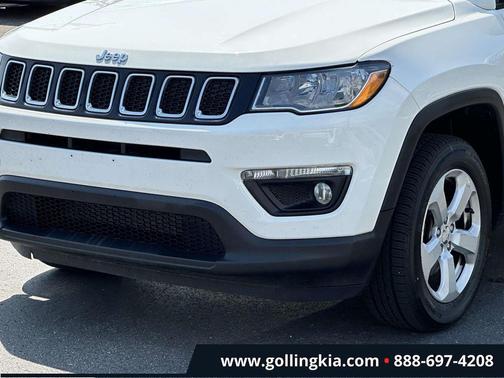 White Clearcoat 2019 Jeep Compass Latitude