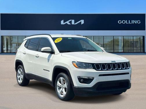 White Clearcoat 2019 Jeep Compass Latitude