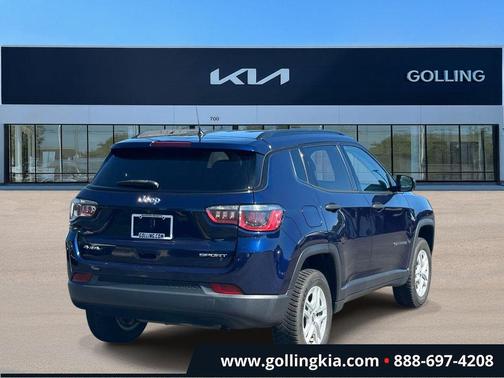 Jazz Blue Pearlcoat 2018 Jeep Compass Sport