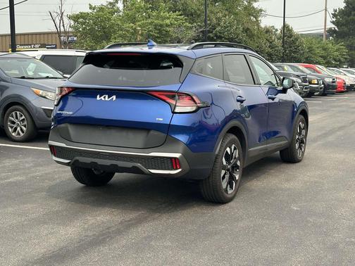 Sapphire Blue 2023 Kia Sportage X-Line