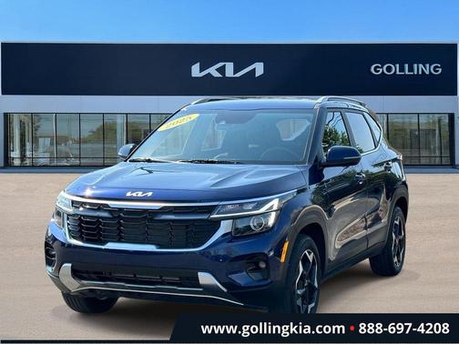 Dark Ocean Blue 2025 Kia Seltos EX