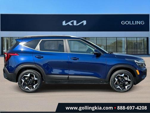 Dark Ocean Blue 2025 Kia Seltos EX