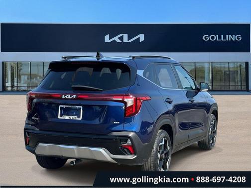 Dark Ocean Blue 2025 Kia Seltos EX