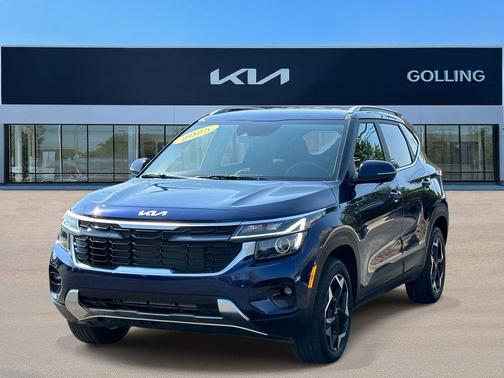 Dark Ocean Blue 2025 Kia Seltos EX