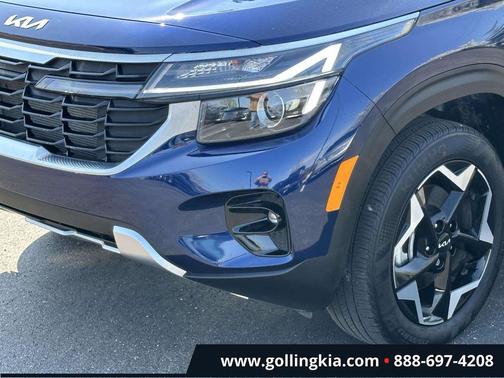Dark Ocean Blue 2025 Kia Seltos EX