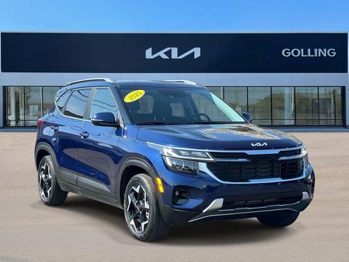 Dark Ocean Blue 2025 Kia Seltos EX