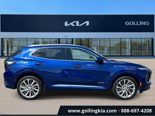 Calypso Blue Metallic 2024 Buick Envision Avenir AWD
