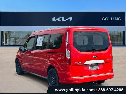 Tectonic Silver Metallic 2016 Ford Transit Connect Titanium w/Rear Liftgate