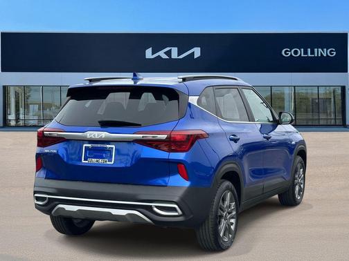 Neptune Blue 2023 Kia Seltos S