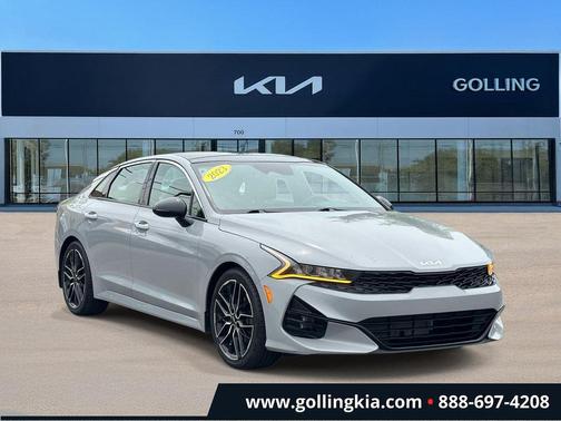 Wolf Gray 2023 Kia K5 GT