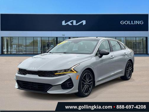 Wolf Gray 2023 Kia K5 GT