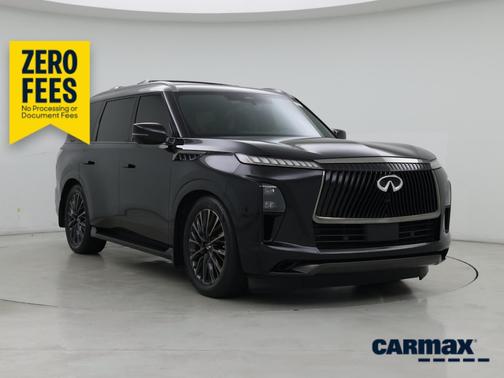 Black 2025 INFINITI QX80 Autograph