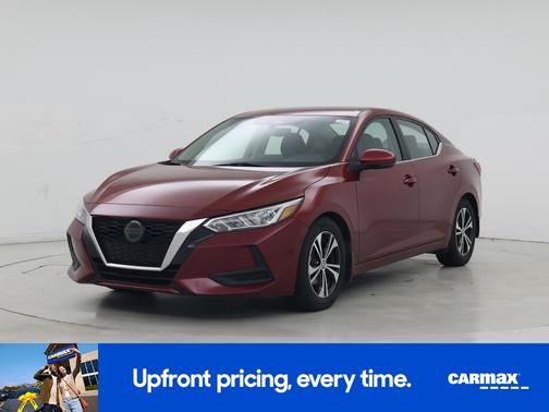 Red 2020 Nissan Sentra SV