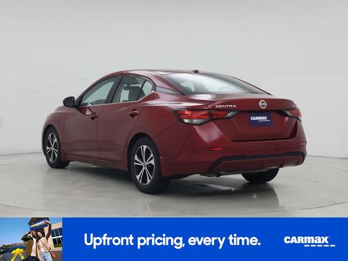 Red 2020 Nissan Sentra SV