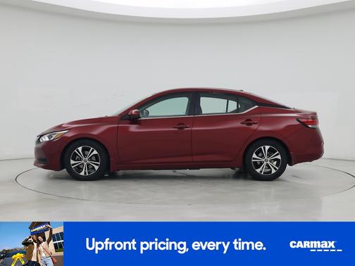 Red 2020 Nissan Sentra SV