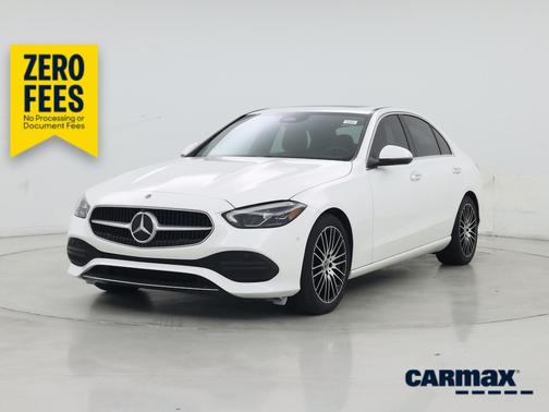 White 2022 Mercedes-Benz C-Class