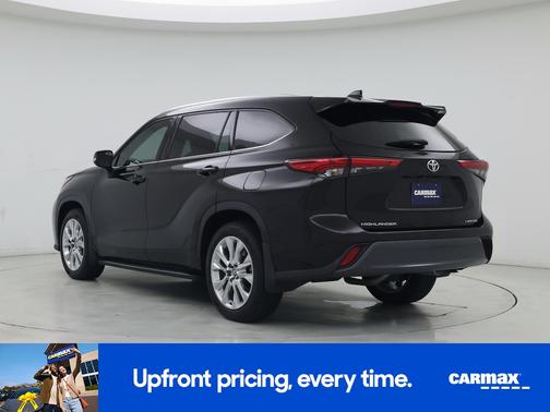 Burgundy 2020 Toyota Highlander Limited