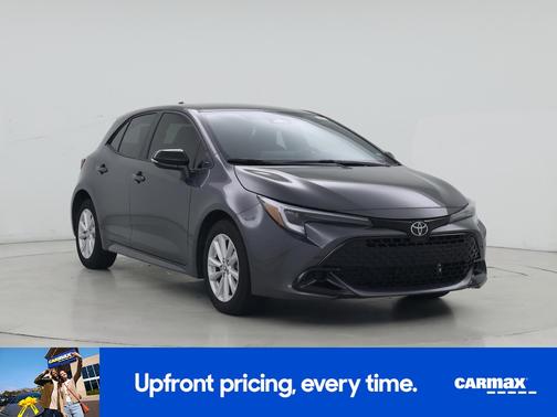 Gray 2026 Toyota Corolla Hatchback SE