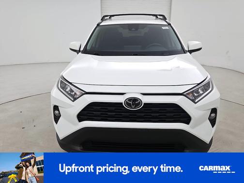 White 2021 Toyota RAV4 XLE