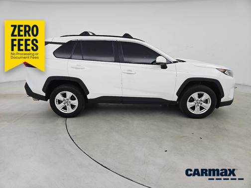 White 2021 Toyota RAV4 XLE