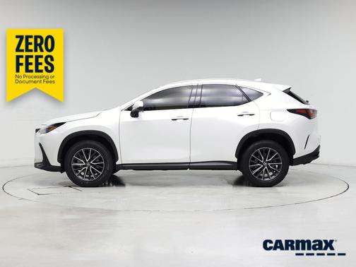 White 2024 Lexus NX 250