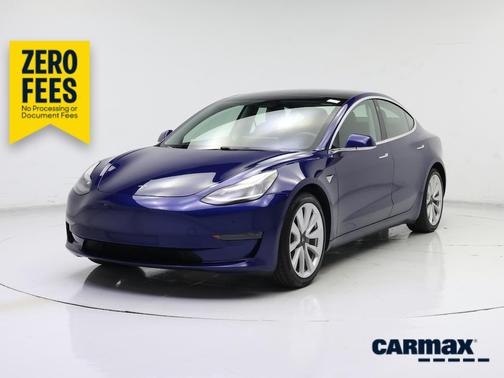 Blue 2020 Tesla Model 3 Standard Range Plus