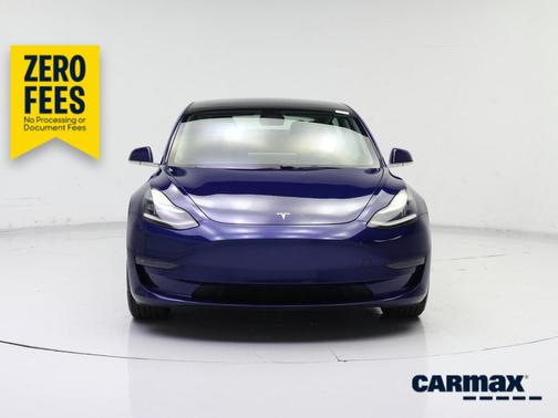 Blue 2020 Tesla Model 3 Standard Range Plus