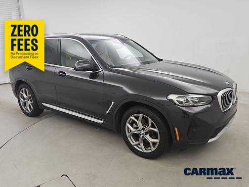 Black 2022 BMW X3 sDrive30i