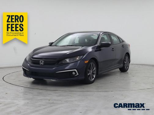 Blue 2020 Honda Civic EX