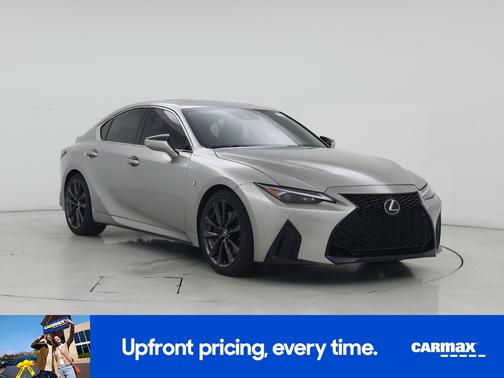 Gray 2022 Lexus IS 350 F-Sport