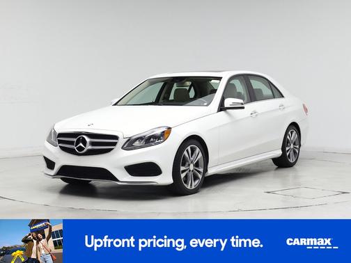 White 2016 Mercedes-Benz E-Class Sport