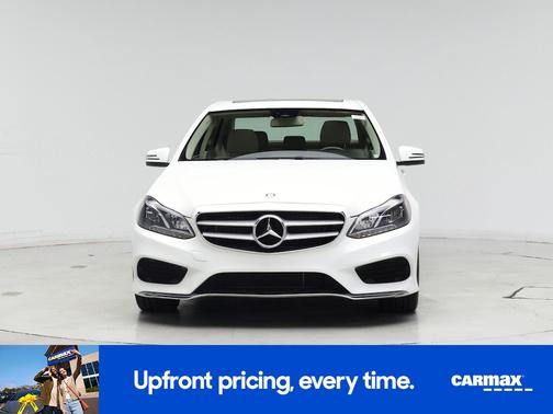 White 2016 Mercedes-Benz E-Class Sport