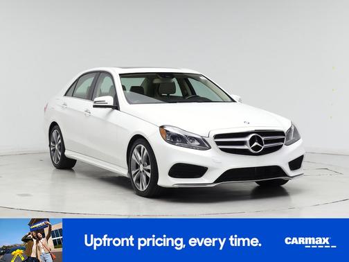 White 2016 Mercedes-Benz E-Class Sport