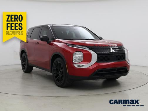 Red 2023 Mitsubishi Outlander SEL Black Edition