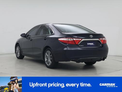 Black 2015 Toyota Camry SE
