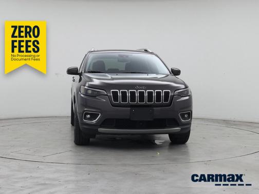 Black 2019 Jeep Cherokee Limited
