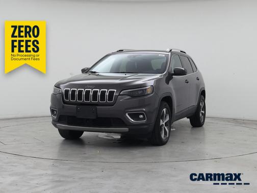 Black 2019 Jeep Cherokee Limited